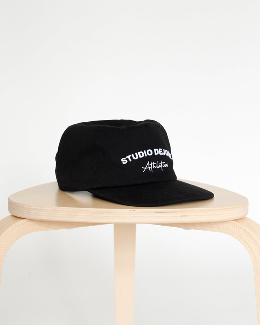 5 Panel Cap - Black